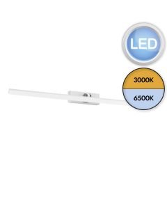 Eglo Lighting - Verdello - 900476 - LED White Chrome IP44 Bathroom Strip Wall Light