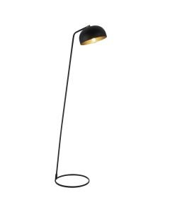Endon Lighting - Brair - 106337 - Black Antique Brass Floor Lamp