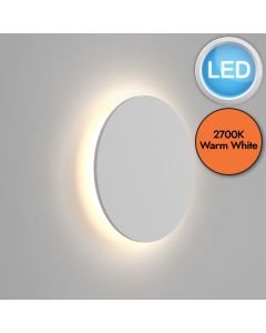 Astro Lighting - Eclipse Round 350 LED 2700K 1333025 - Plaster Wall Light