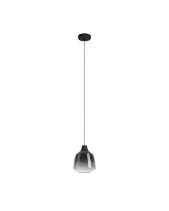 Eglo Lighting - Sedbergh - 43821 - Black Clear Glass Ceiling Pendant Light