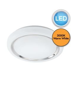 Eglo Lighting - Capasso - 96023 - LED White Flush Ceiling Light