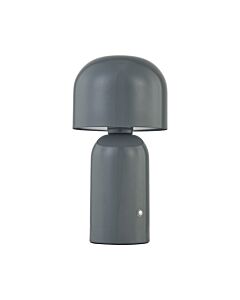 Christina - Grey LED Rechargeable Touch Table Lamp