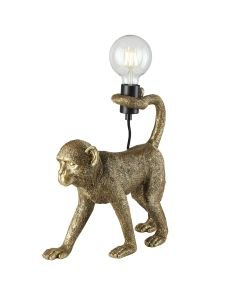 Endon Lighting - Capuchin - 106792 - Vintage Gold Black Table Lamp