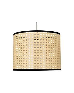 Woven - 25cm Wicker Easy Fit Pendant Shade