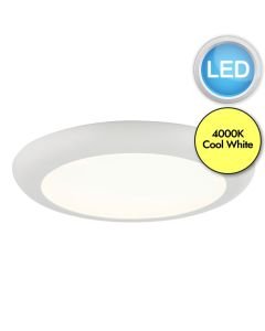 Saxby Lighting - SirioDISC - 78541 - LED White Opal Recessed Ceiling Downlight