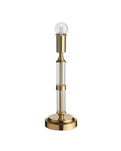 Endon Lighting - Morton Rechargeable - 110463 - LED Aged Brass Touch Base Only Table Lamp