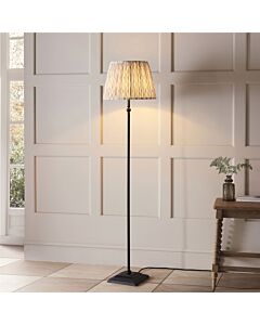 Endon Lighting - Lille - 117997 - Black Neutral Floor Lamp