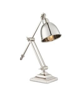Endon Lighting - Raskin - EH-RASKIN-TL - Nickel Task Table Lamp