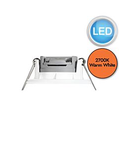Nordlux - Leonis IP65 1-Kit 2700K - 2310016001 - LED White IP65 Bathroom Recessed Ceiling Downlight