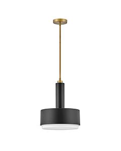 Hinkley Lighting - Cedric - HK-CEDRIC-P-M-BR - Brass Opal Glass 2 Light Ceiling Pendant Light