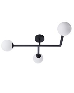Carmelo - Black Bathroom Ceiling Light