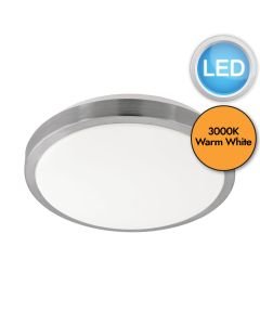 Eglo Lighting - Competa 1 - 96033 - LED White Flush Ceiling Light