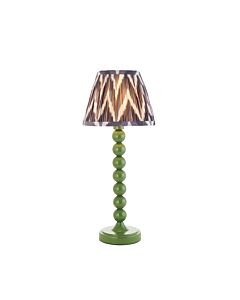 Endon Lighting - Higgledy & Zigzag 20cm - 116248 - White Grey Table Lamp With Shade