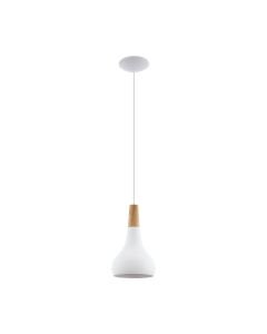 Eglo Lighting - Sabinar - 96981 - White Wood Ceiling Pendant Light