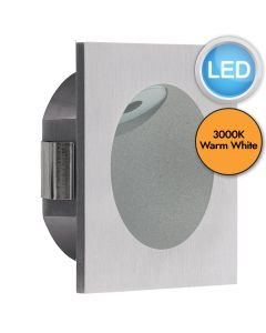 Eglo Lighting - Zarate - 96902 - LED Silver White Recessed Ceiling Downlight