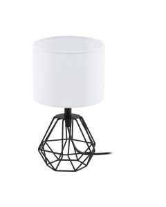 Eglo Lighting - Carlton 2 - 95789 - Black White Table Lamp
