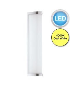 Eglo Lighting - Gita 2 - 94712 - LED Chrome White IP44 Bathroom Strip Wall Light