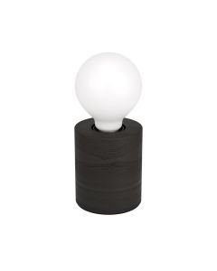 Eglo Lighting - Turialdo 1 - 900334 - Black Wood Table Lamp