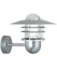 Nordlux - Agger - 74481031 - Galvanized Steel Clear Glass IP54 Outdoor Wall Light