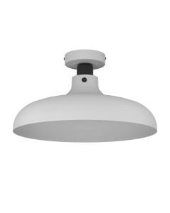Eglo Lighting - Matlock - 43842 - Grey Black Flush Ceiling Light