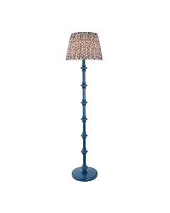 Endon Lighting - Carnaby & Leaf 40cm - 114394 - Blue Grey Floor Lamp