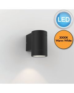 Astro Lighting - Dartmouth Single LED 1372003 - IP54 Textured Black Wall Light