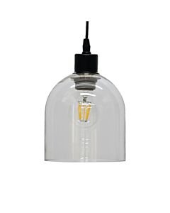 Belten - Clear Glass Cloche Easy Fit Pendant Shade