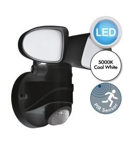 Eglo Lighting - Pagino - 98176 - LED Black IP44 Outdoor Sensor Floodlight