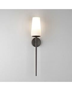 Astro Lighting - Beauville - 1388003 & 5033005 - Bronze White Glass IP44 Bathroom Wall Light