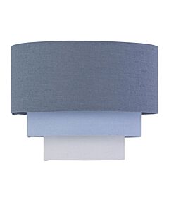 Gabi - Blue Ombre Linen 22cm Table Lamp Shade