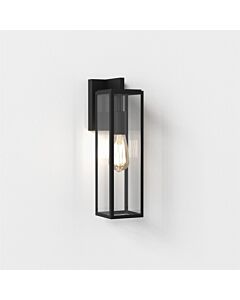 Astro Lighting - Harvard Lantern 1402011 - IP44 Textured Black Wall Light