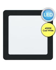 Eglo Lighting - Fueva 5 - 99188 - LED Black White Recessed Ceiling Downlight