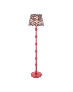 Endon Lighting - Carnaby & Ikat 40cm - 114417 - Pink Grey Floor Lamp