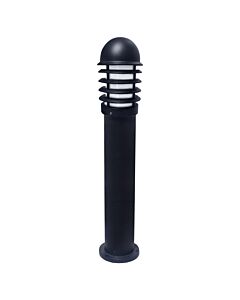 Set of 2 Mason - Black Louvred 775mm Post Lights