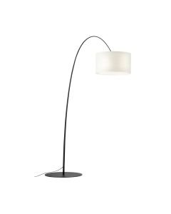 Eglo Lighting - Lesquerde - 39637 - Black White 3 Light Floor Reading Lamp