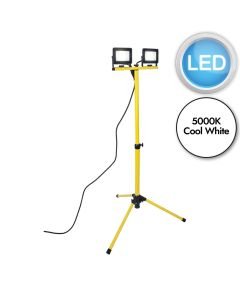 Lutec - Colossus - 7800502430 - LED Yellow Clear Tempered Glass 2 Light IP65 Outdoor Portable Lamp