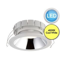 Saxby Lighting - Alto - 90958 - LED White 24w Recessed Ceiling Downlight