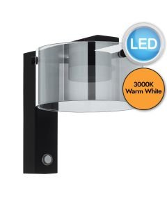 Eglo Lighting - Copillos - 39876 - LED Black Glass Touch Wall Light