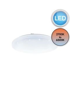 Eglo Lighting - Frania-A - 98236 - LED White Flush Ceiling Light