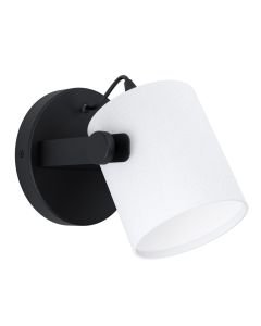 Eglo Lighting - Hornwood 1 - 43427 - Black Wood White Spotlight