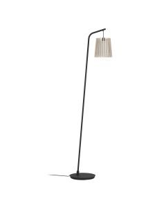 Eglo Lighting - Fattoria - 900905 - Black Wood White Floor Lamp