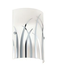 Eglo Lighting - Rivato - 92742 - White Chrome Glass Wall Washer Light
