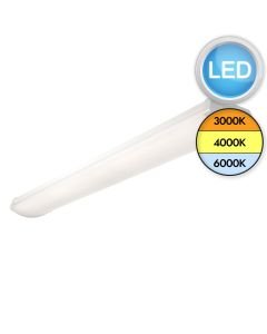 Saxby Lighting - DualLED 4FT - 101336 - LED White Opal Strip Ceiling Light