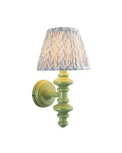 Endon Lighting - Carnaby & Leaf 20cm - 114458 - Green Blue Wall Light