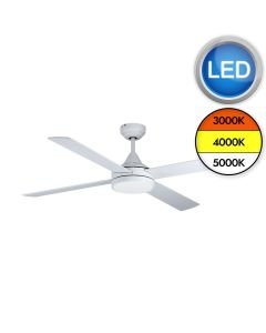 Eglo Lighting - Trinidad - 35084 - LED White Milky Ceiling Fan