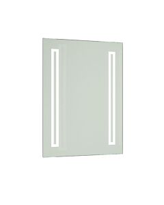 Battery Operated LED Illuminated Bathroom 600mm Strip Rectangular Mirror
