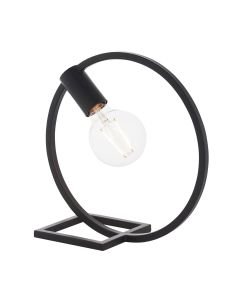 Endon Lighting - Shape - 92222 - Black Table Lamp