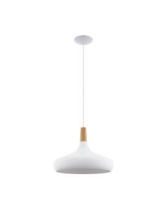Eglo Lighting - Sabinar - 96983 - White Wood Ceiling Pendant Light