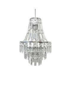 Acrylic Crystal Tiered Chandelier Style Light Shade