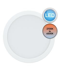 Eglo Lighting - Fueva-Z - 98842 - LED White IP44 Bathroom Recessed Ceiling Downlight